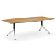 Nero Boardroom Bundle with 6 x Cante Chairs